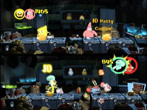 SpongeBob SquarePants Lights Camera Pants screenshot 3 for Gamecube